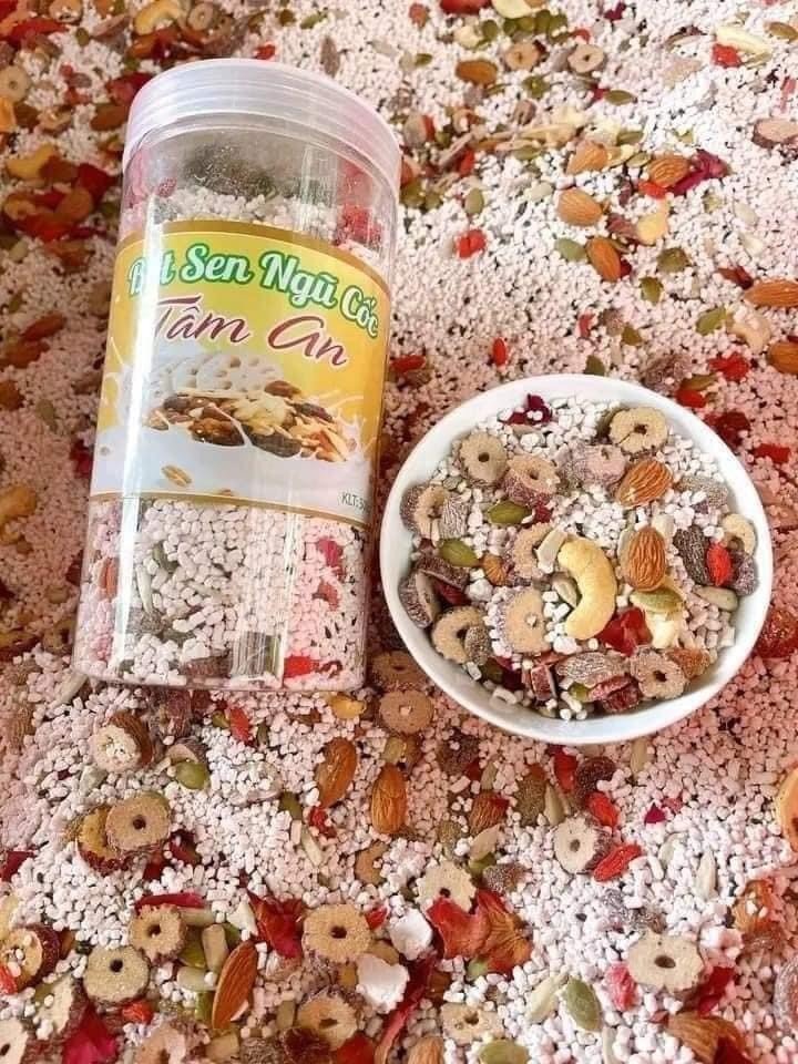 Bột sen ngũ cốc nguyên chất