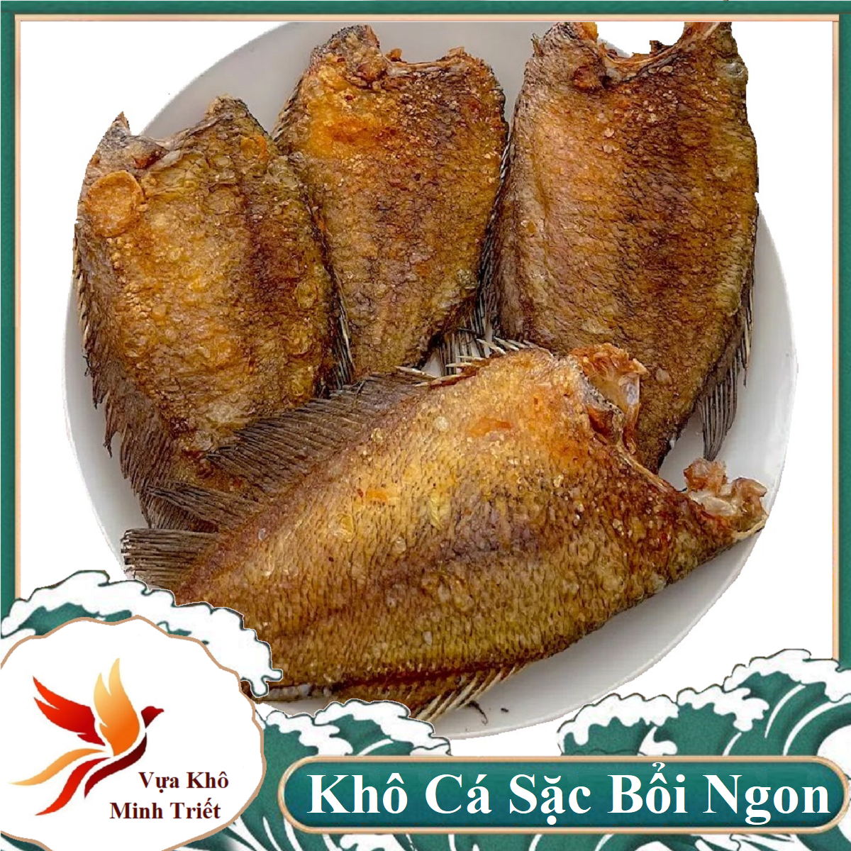 KHÔ CÁ SẠC BỔI THIÊN NHIÊN- SẶC RẰN U MINH Thức quà dân dã- ăn là ghiền