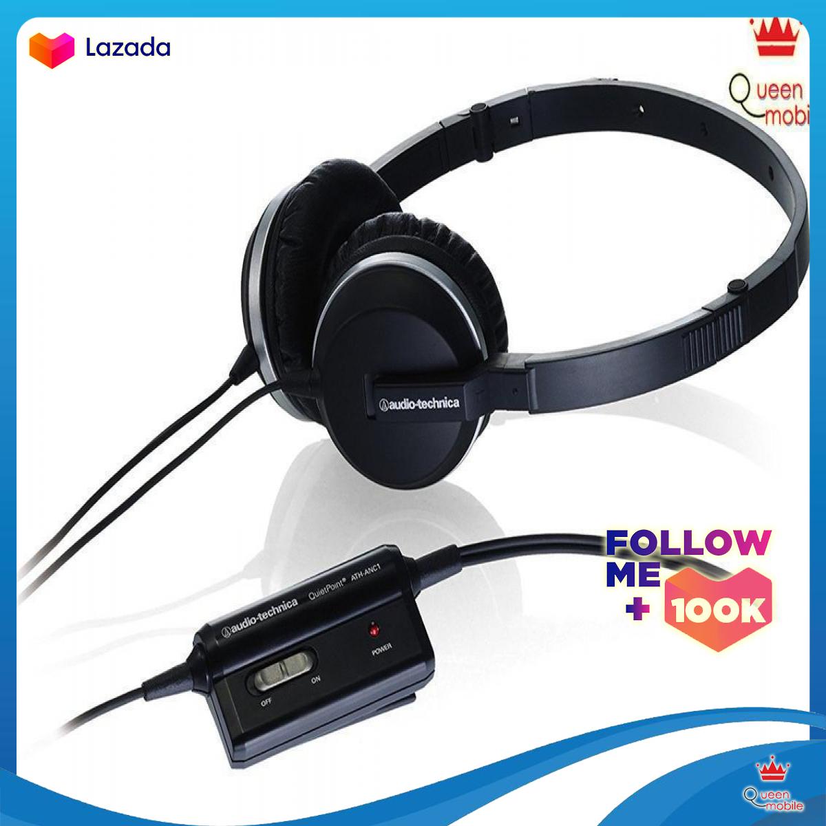 Tai nghe Audio-Technica chống tạp âm ATH-ANC1