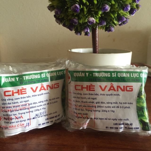 Chè Vằng Túi Lọc Trường Sĩ Quan Lục Quân 1