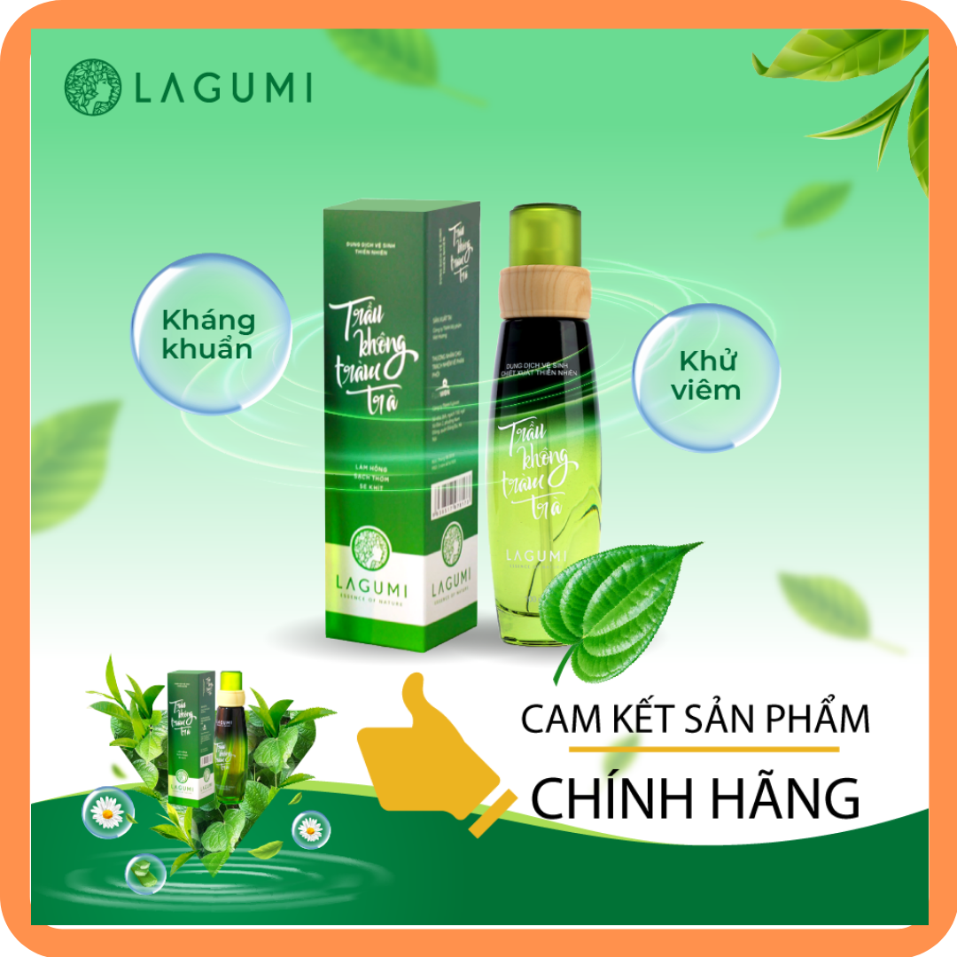 [HCM]Dung dịch vệ sinh Lagumi Trầu không trà tràm