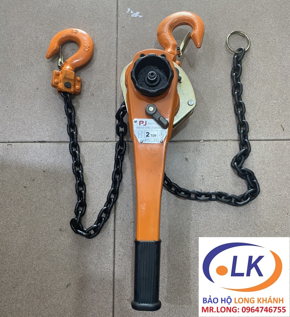 Pa lăng xích lắc tay 2 tấn