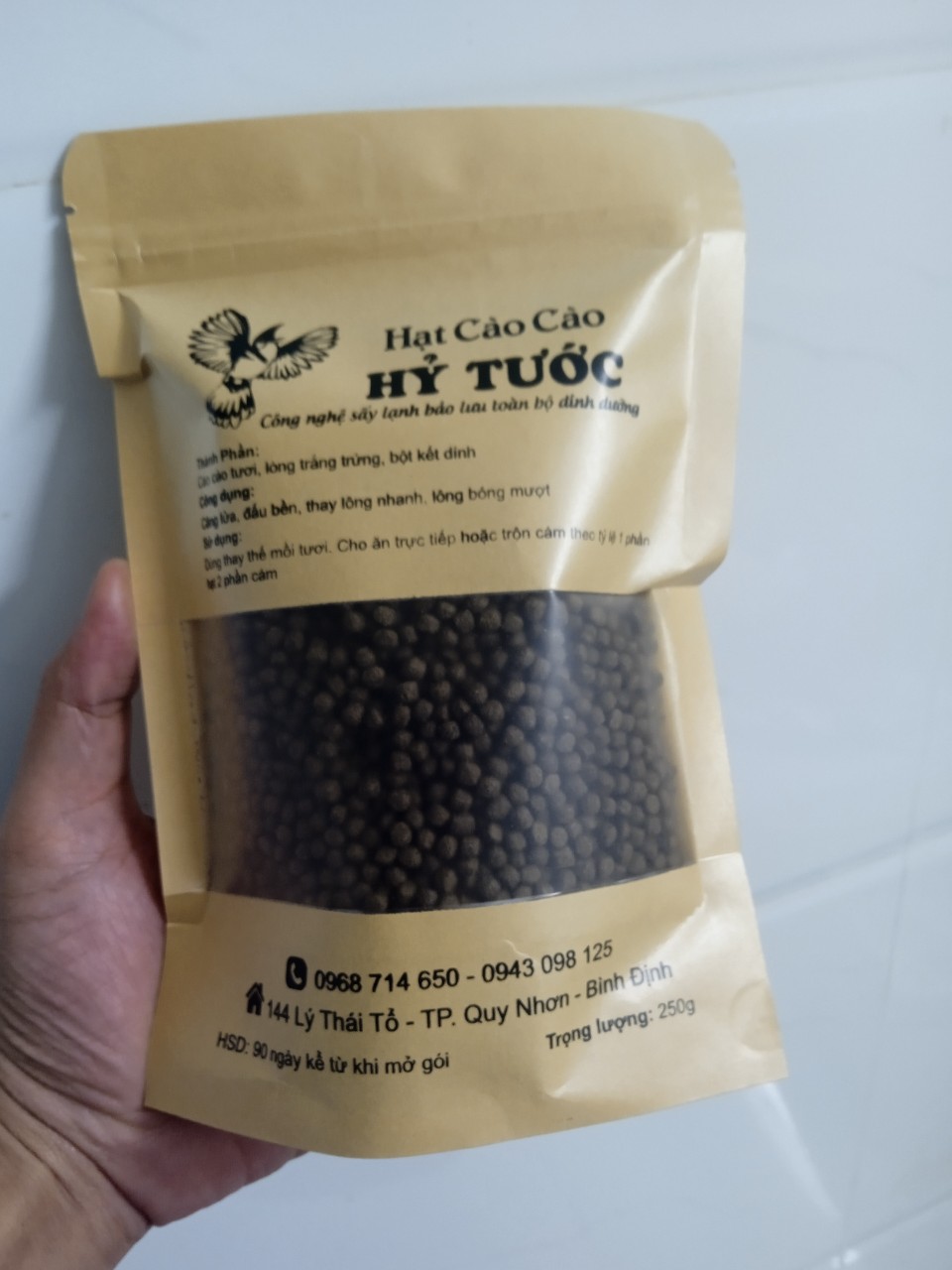 Hạt cào cào sấy -Thức ăn thay thế mồi tươi cho chim cảnh