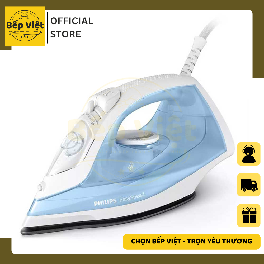Bàn là, bàn ủi hơi nước Philips DST2010/20 - Công suất 2000W - Hàng chính hãng bảo hành 2 năm