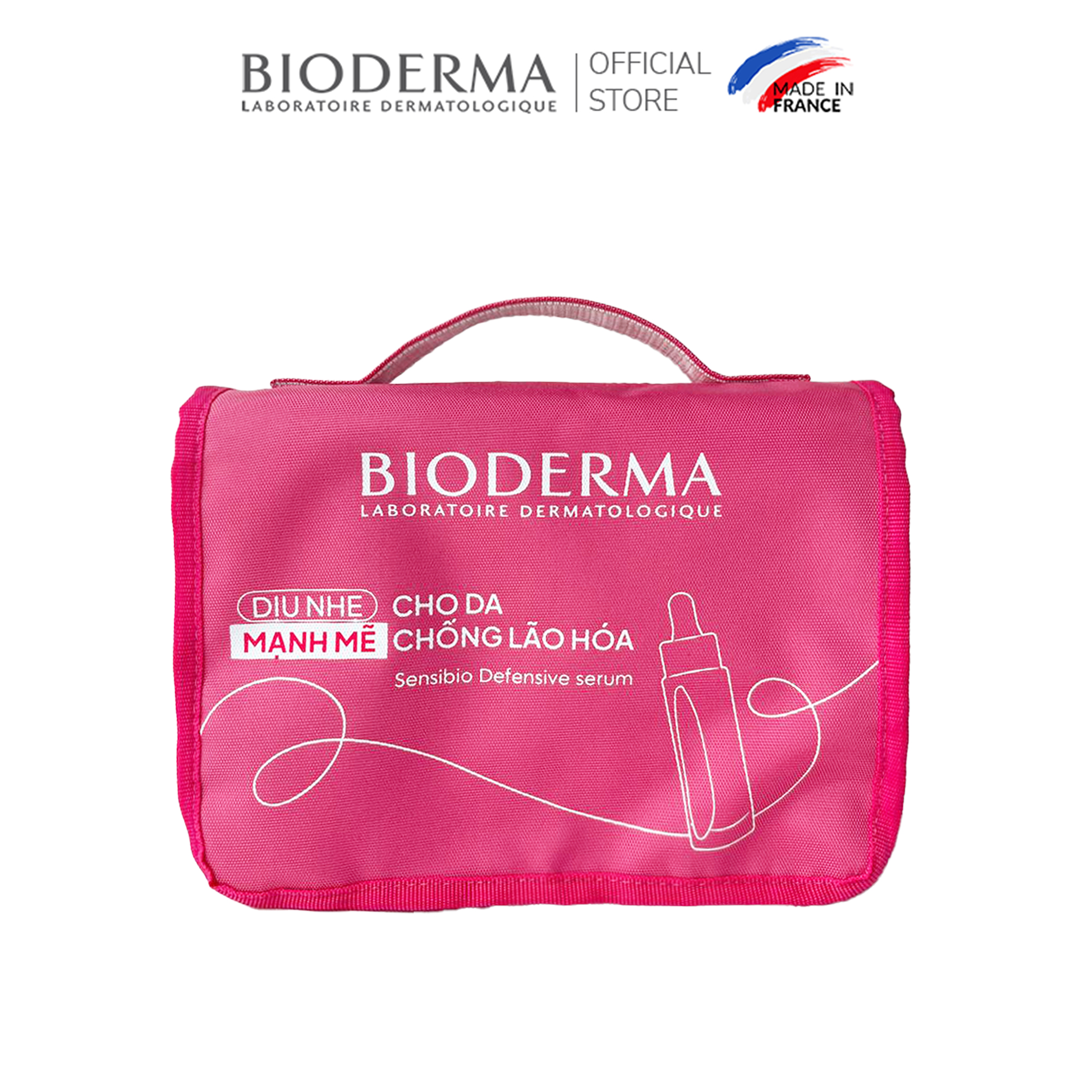 Túi du lịch Travel pouch Bioderma Sensibio Defensive Serum