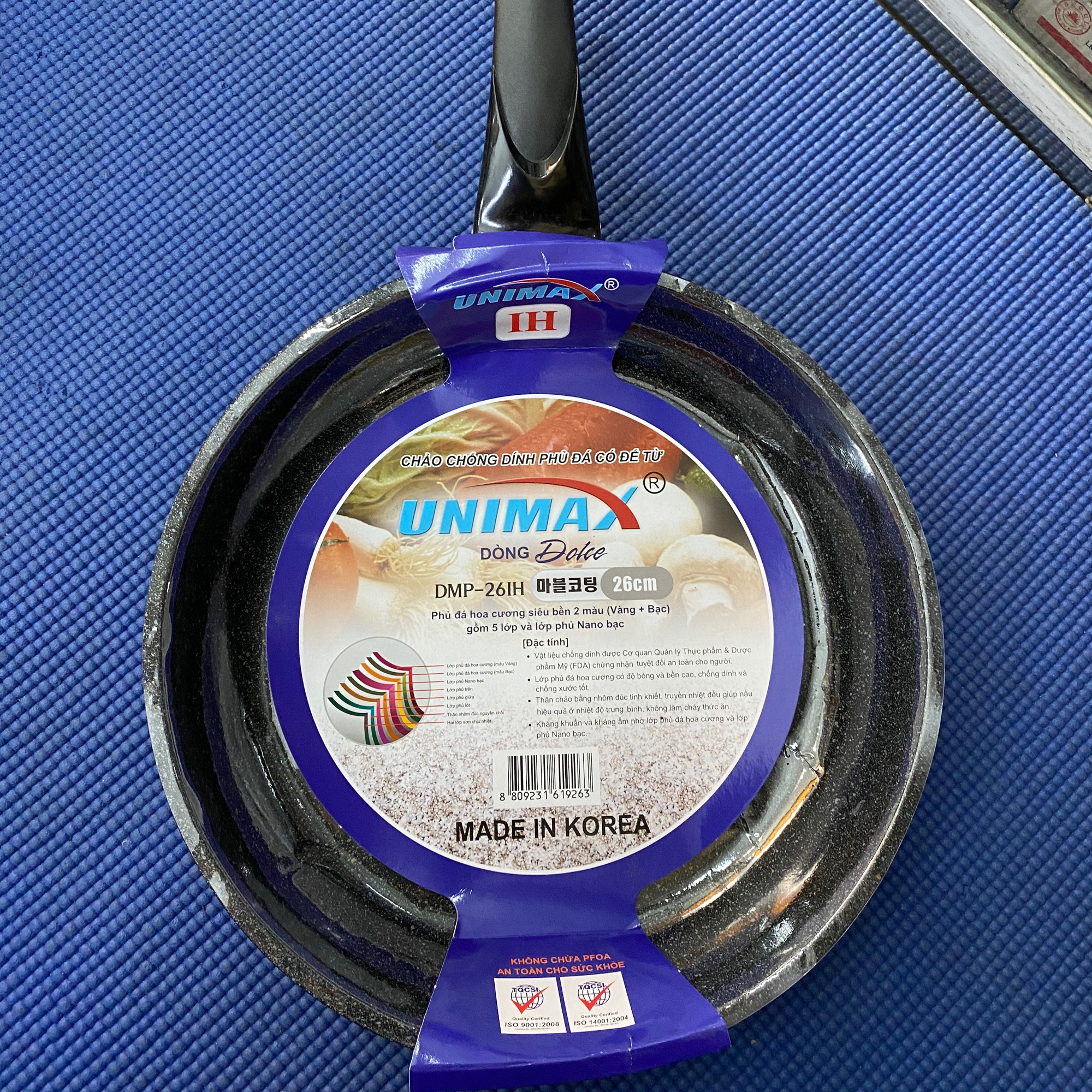 Chảo đá từ unimax 26 cm