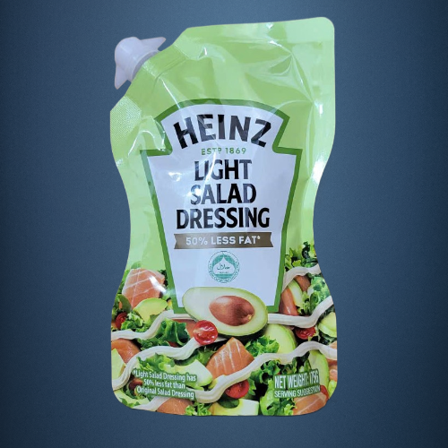 HEINZ - túi LIGHT 175g - SỐT TRỘN SALAD ÍT BÉO 50% Less Fat Light Salad Dressing (HALAL)