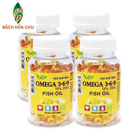 Dầu cá hồi nature gift omega 369 100 viên