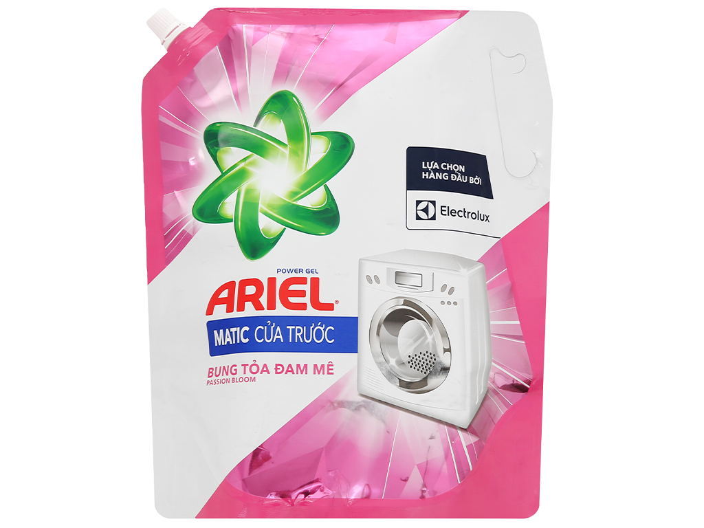 Nước giặt ariel đậm đặc cửa trước bùng tỏa đam mê túi 1.7l/3l