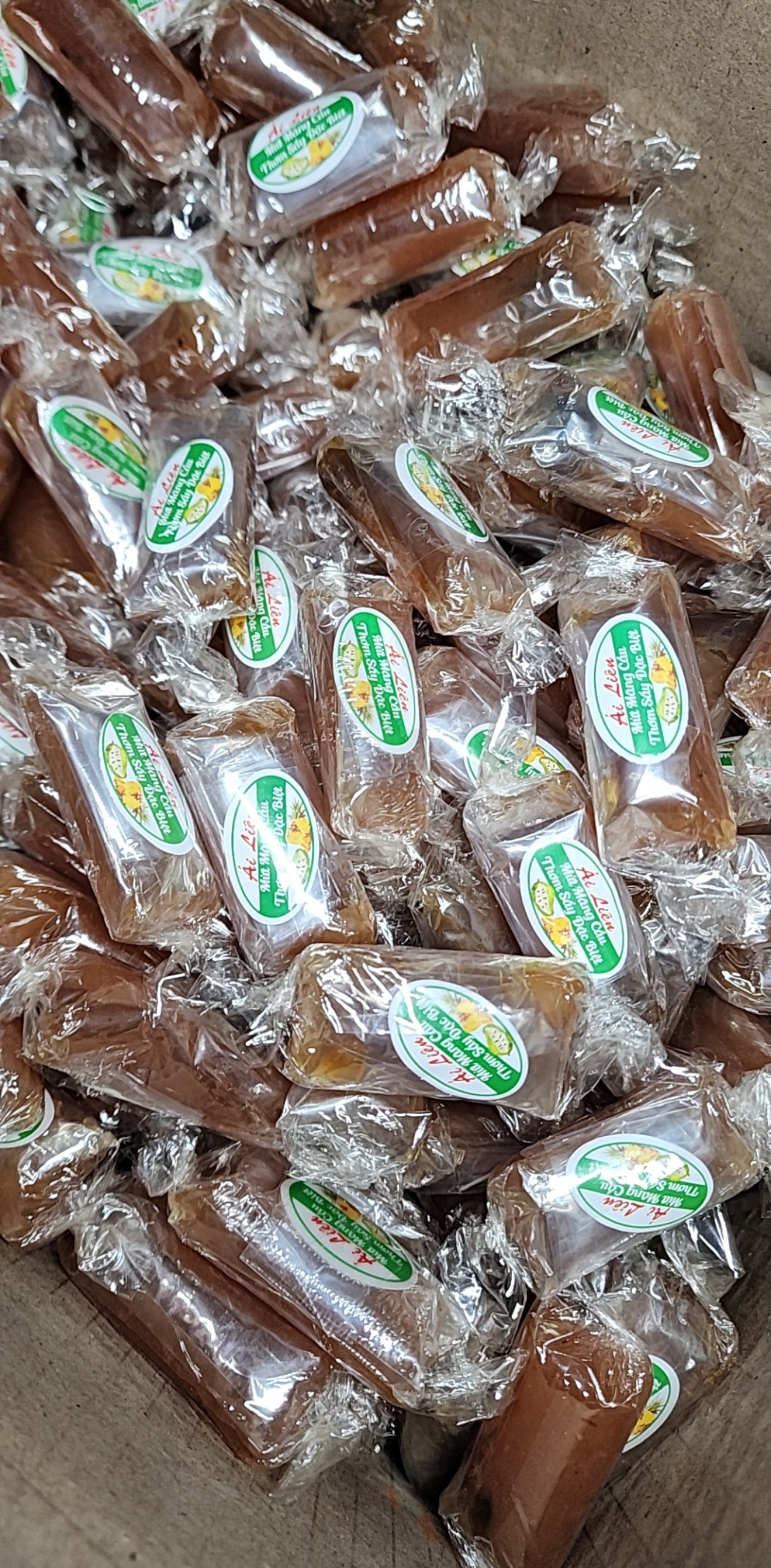 [Hoàn tiền 10% Mứt TẾT mãng cầu ghép THƠM  Ái Liên - 400GR-date luôn mới