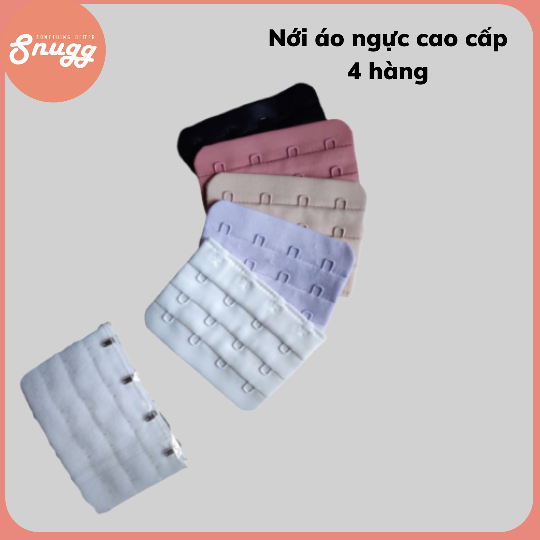 Nới áo ngực cao cấp 4 hàng- snugg việt snu1975
