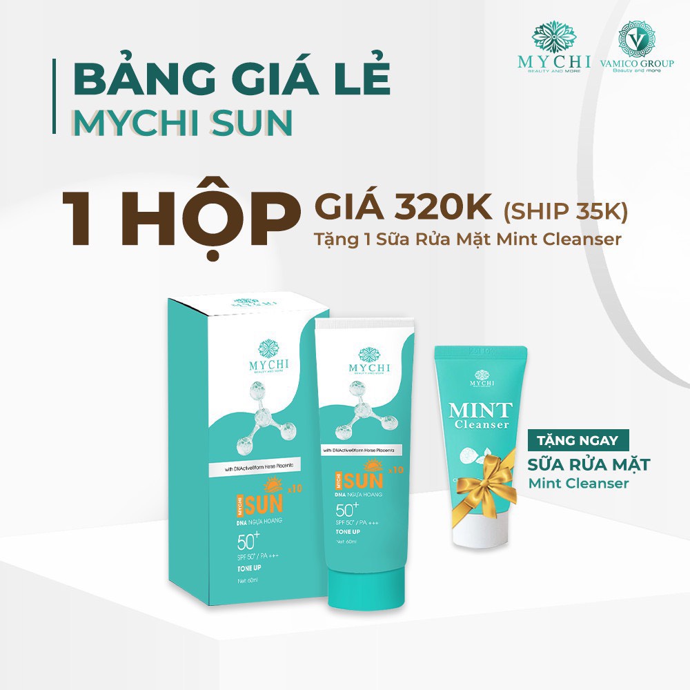 Kem chống nắng mychi - kem mychi sun