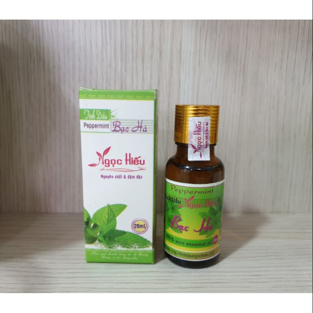 Tinh dầu bạc hà - ngọc hiếu 20ml