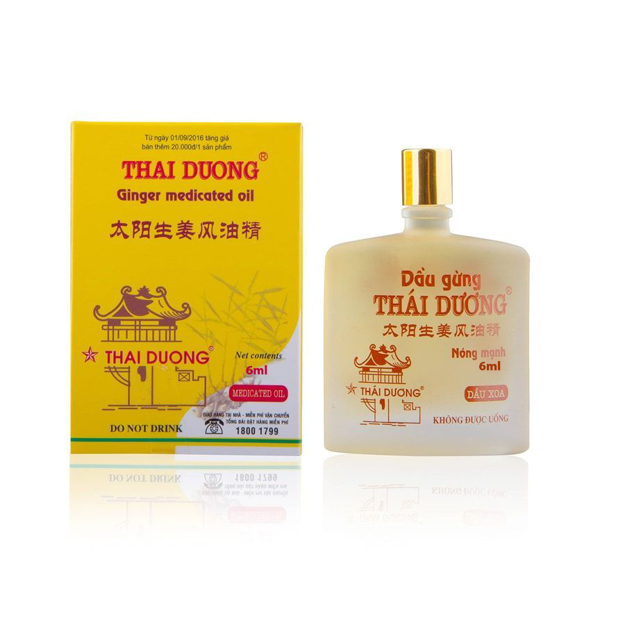 Dầu gừng Thái Dương chai 6ml