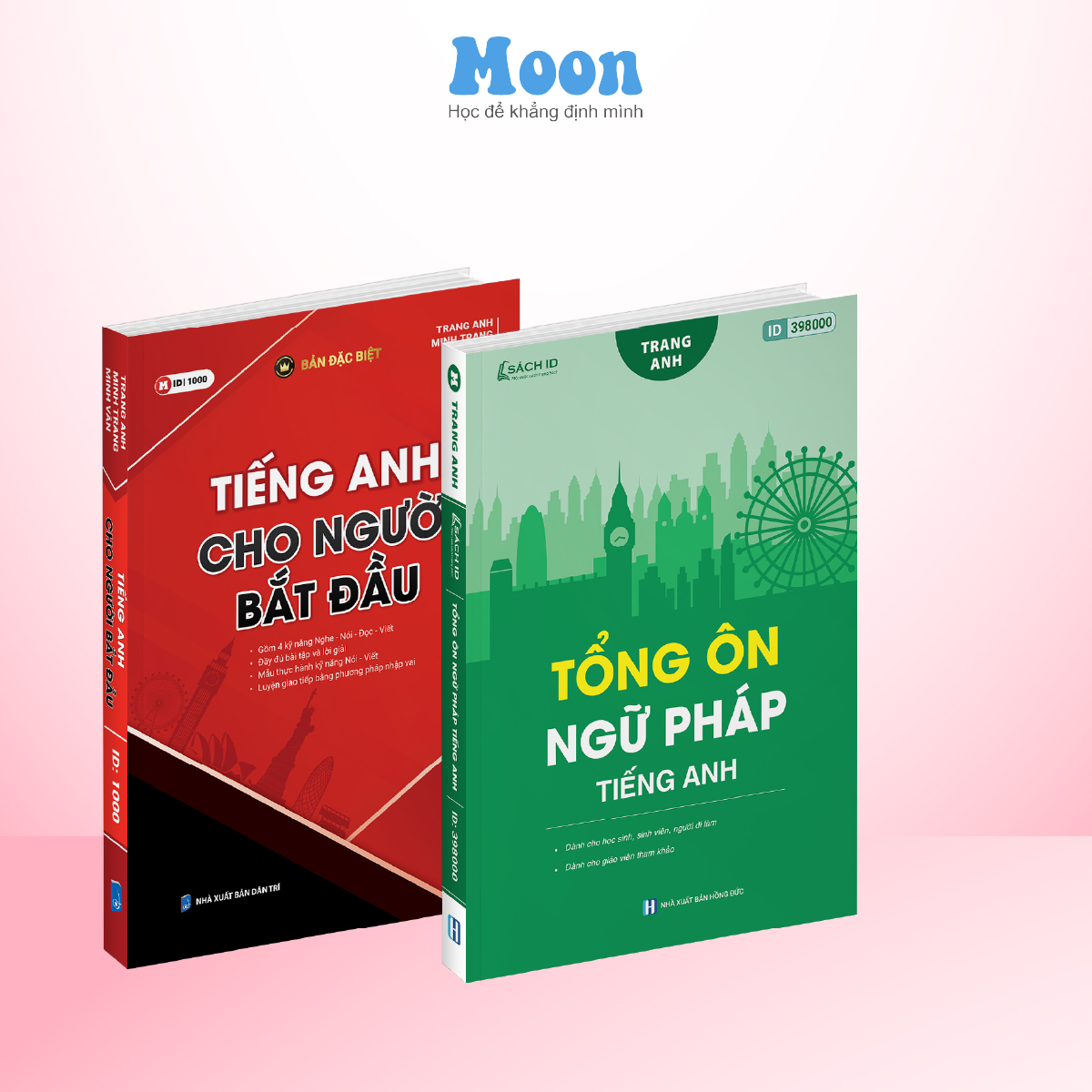 Sách lấy gốc tiếng anh: Tổng ôn ngữ pháp tiếng anh và tiếng anh cho người mới bắt đầu | Moonbook