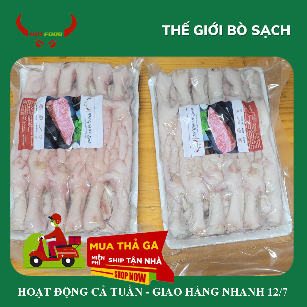 [ Miễn Phí Giao Hàng ]Chân Gà Rút Xương - 1 Kg - Giao Nhanh HCM