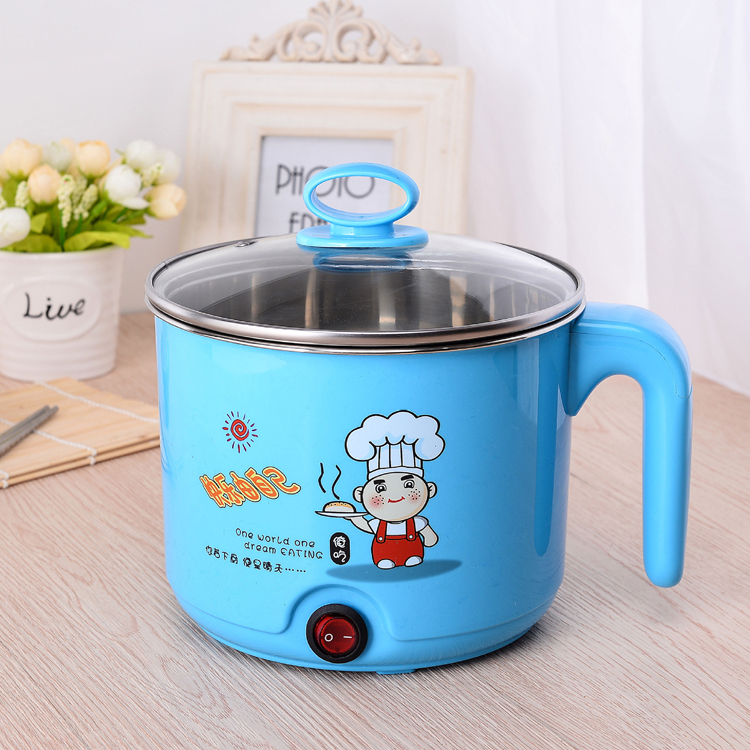 Ca nấu mì ăn lẩu đun nước siêu tốc mini đa năng, Ca nấu mì bằng điện, nấu lẩu điện đa năng mini, tiện lợi nhanh sôi