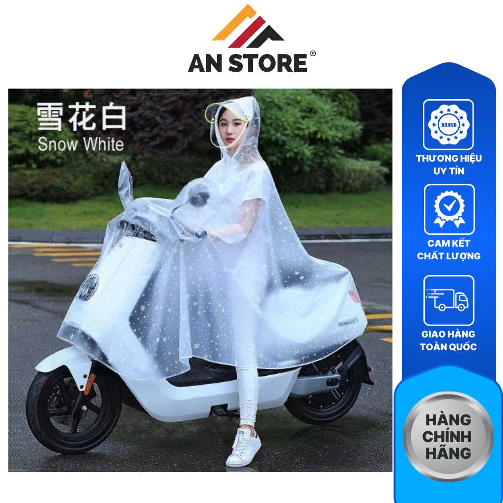 Áo mưa trong suốt phù hợp mưa phùn, bụi, nồm, ẩm vải chống thấm cao cấp - thời trang