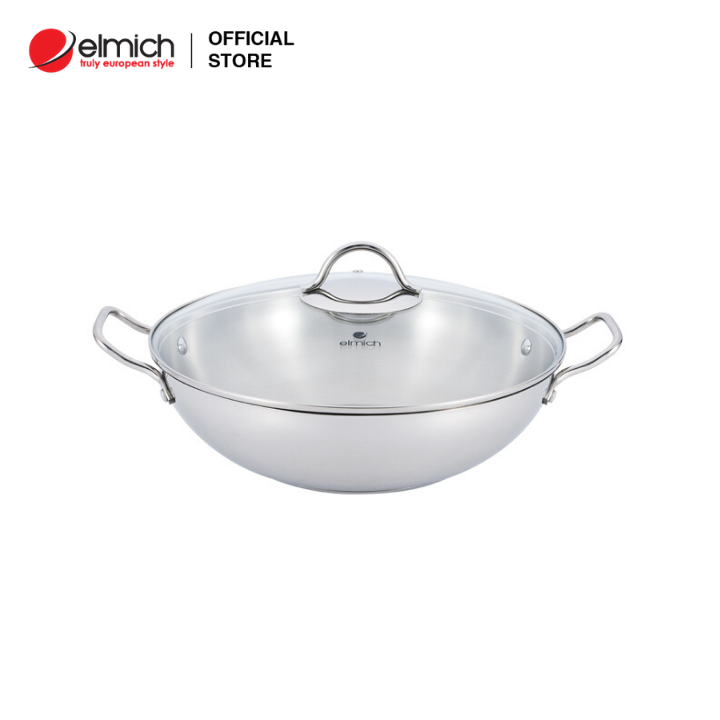 Chảo sâu lòng inox 304 Elmich EL3255 32cm