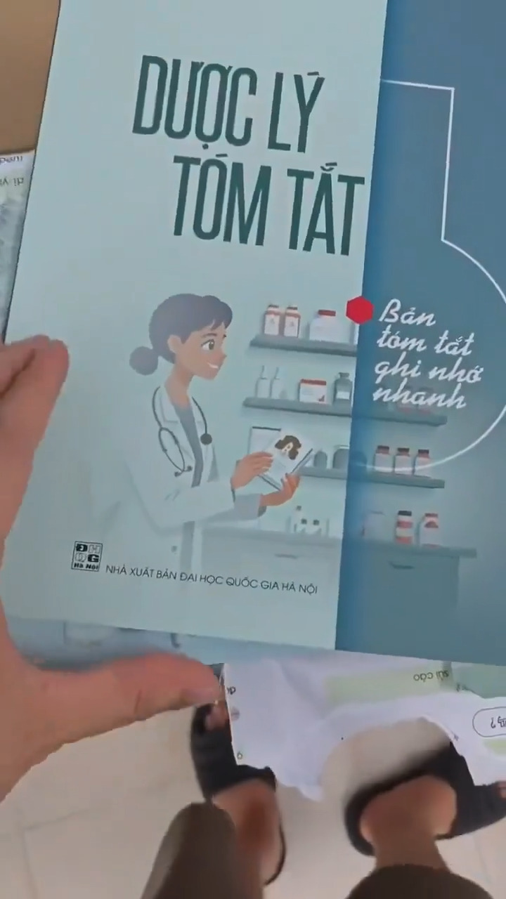 Sách : Dược lý tóm tắt - Nắm Trọn Dược Lý Chỉ Trong Tầm Tay!
