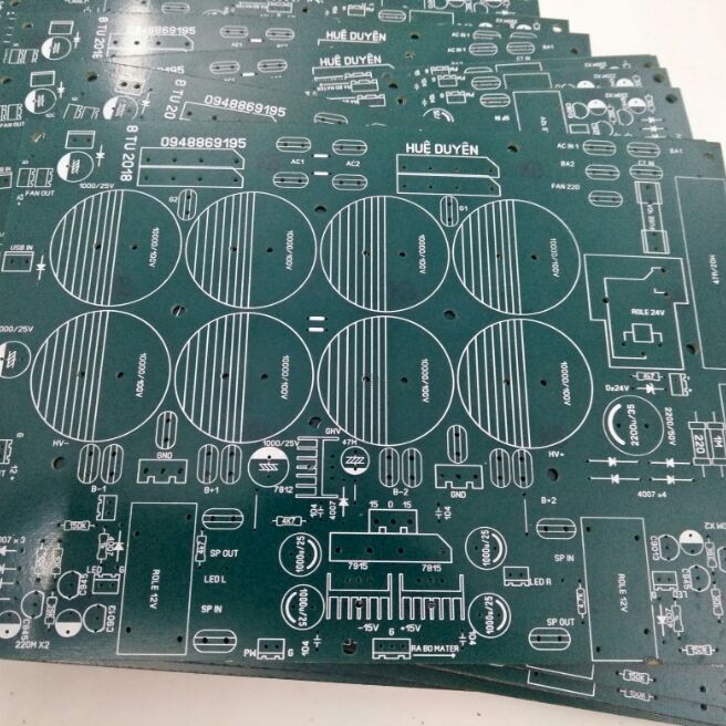Pcb nguồn 8 tụ