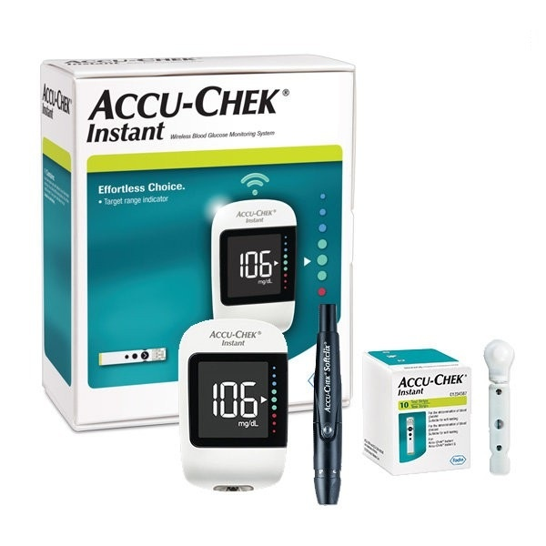 Máy đo đường huyết Accu-Chek Instant - HD Tiếng Việt