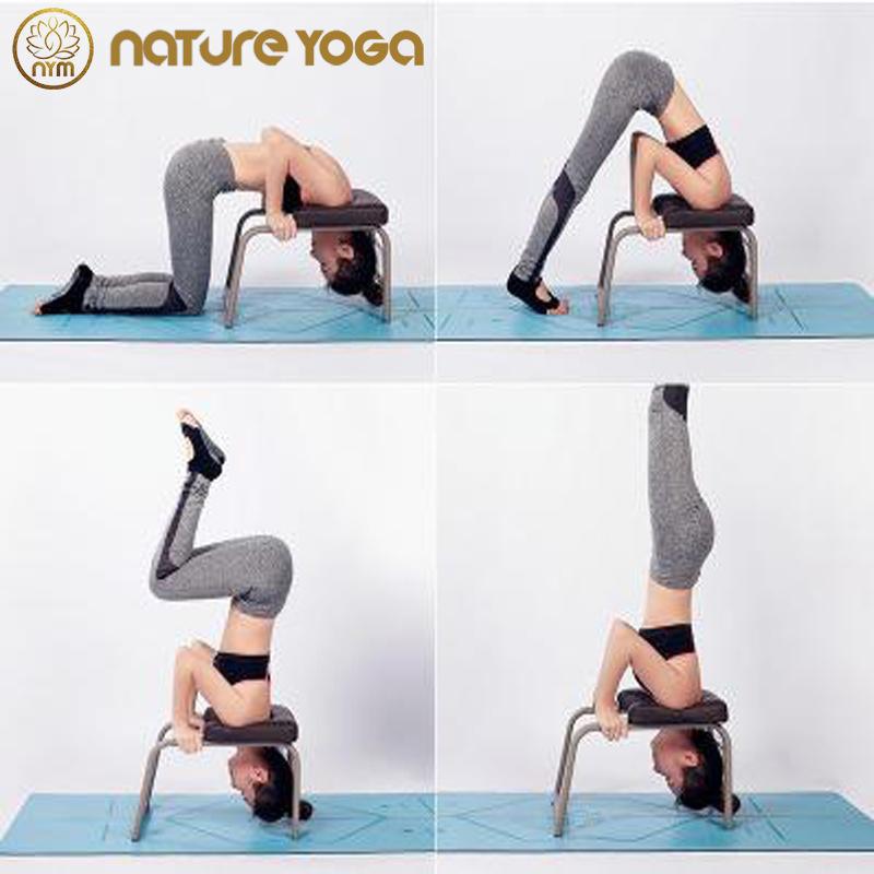 Ghế Tập Yoga Hỗ Trợ Trồng Chuối Bằng Vai Chống Chấn Thương Cổ Bằng Sắt