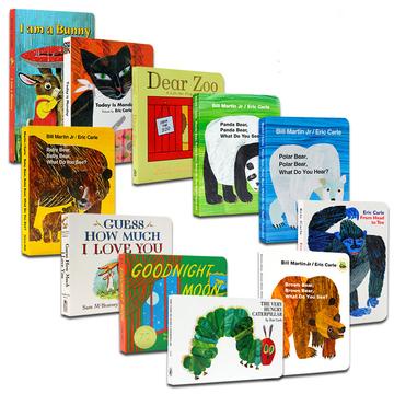 [Tiếng Anh cho bé] Series các tác phẩm kinh điển dành cho thiếu nhi hoàn toàn bằng giấy cứng (Board book)