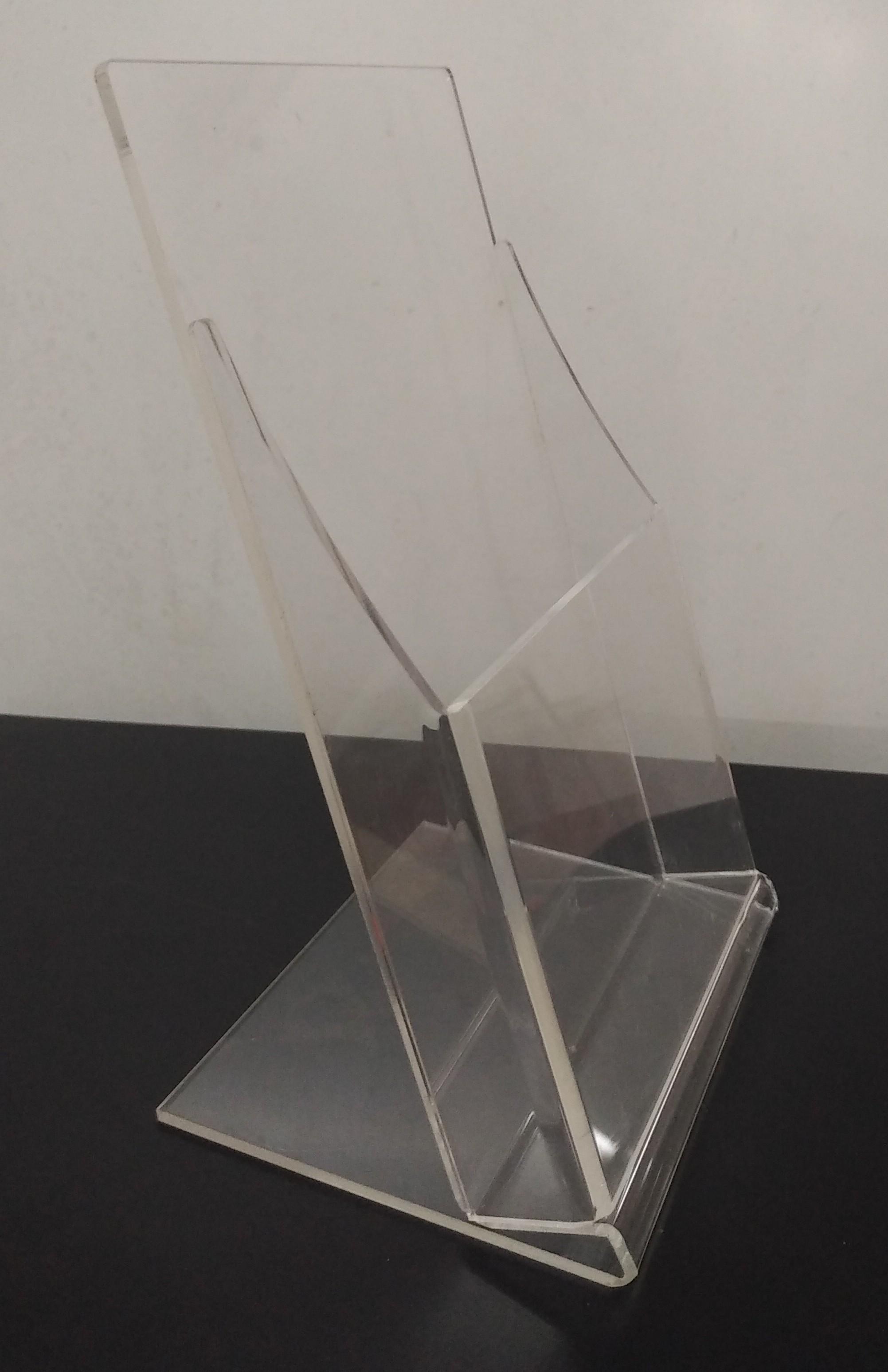 Bộ 2 Kệ mica đựng tờ rơi A5 để bàn