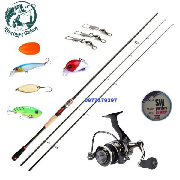 Bộ cần câu lure máy đứng lure shadow for the win
