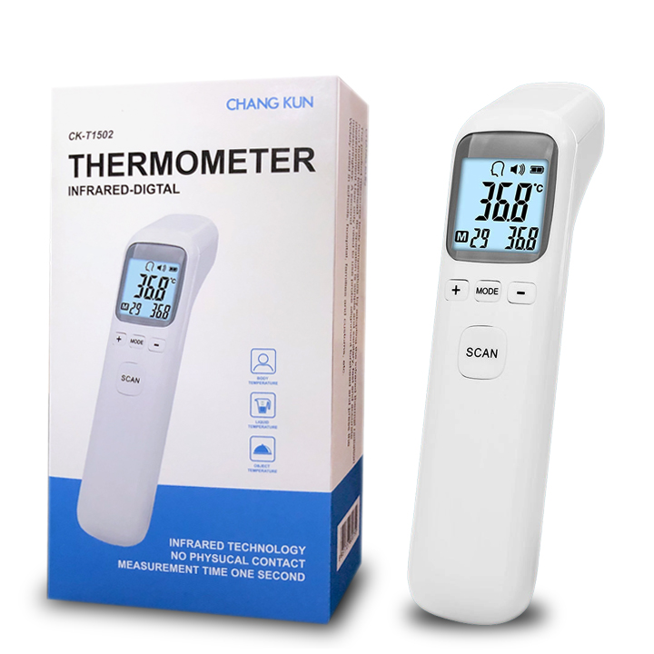 Nhiệt kế điện tử hồng ngoại đo trán CK-T1502