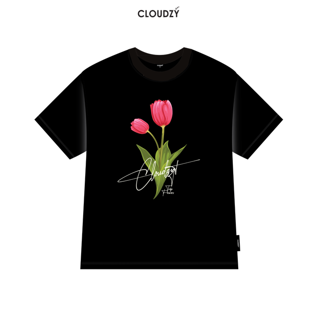 Áo thun baby tee phông trơn cộc tay nữ Cloudzy cổ tròn body vải cotton co giãn BBT TULIP