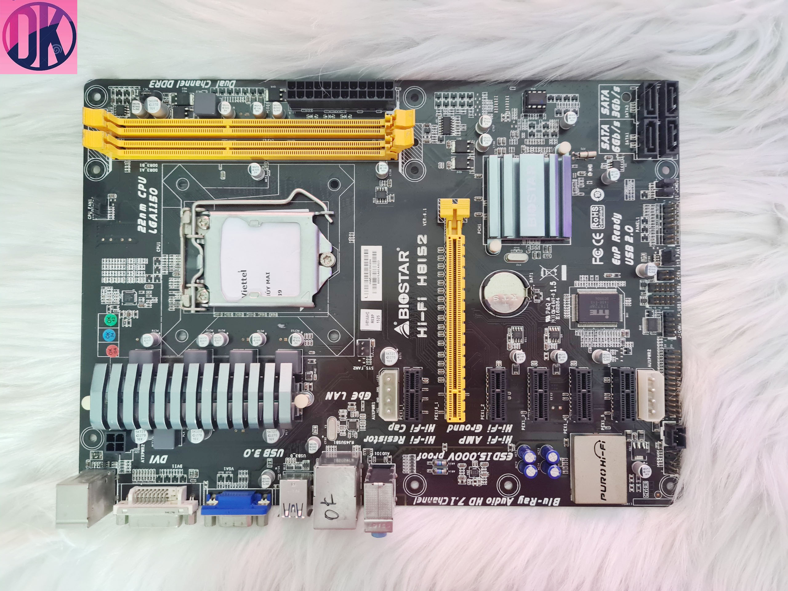 [HCM] Main H81_Asrock, Colorful, Biostar_ đầy đủ Fe_socket1150