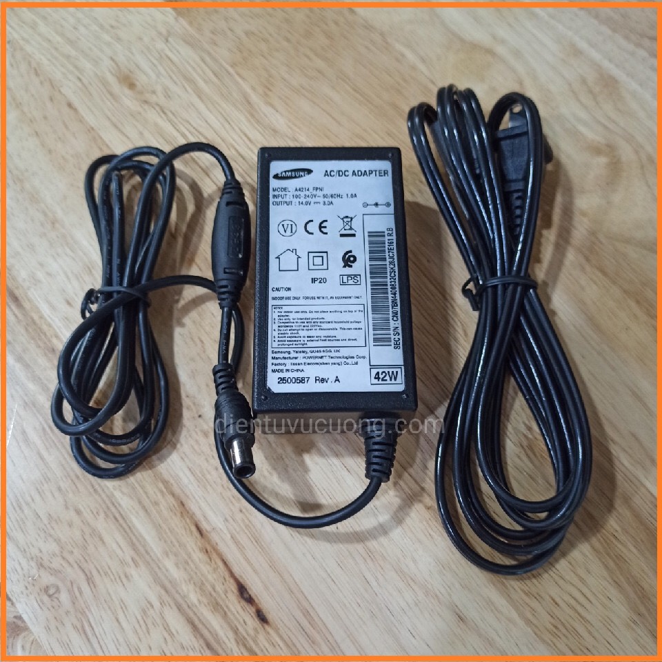 Nguồn màn hình samsung 14v 3.0a
