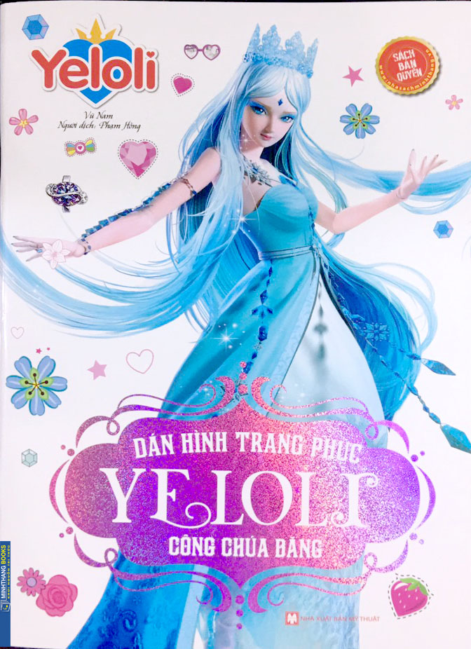 Dán hình trang phục YELOLI - Công chúa băng - tái bản