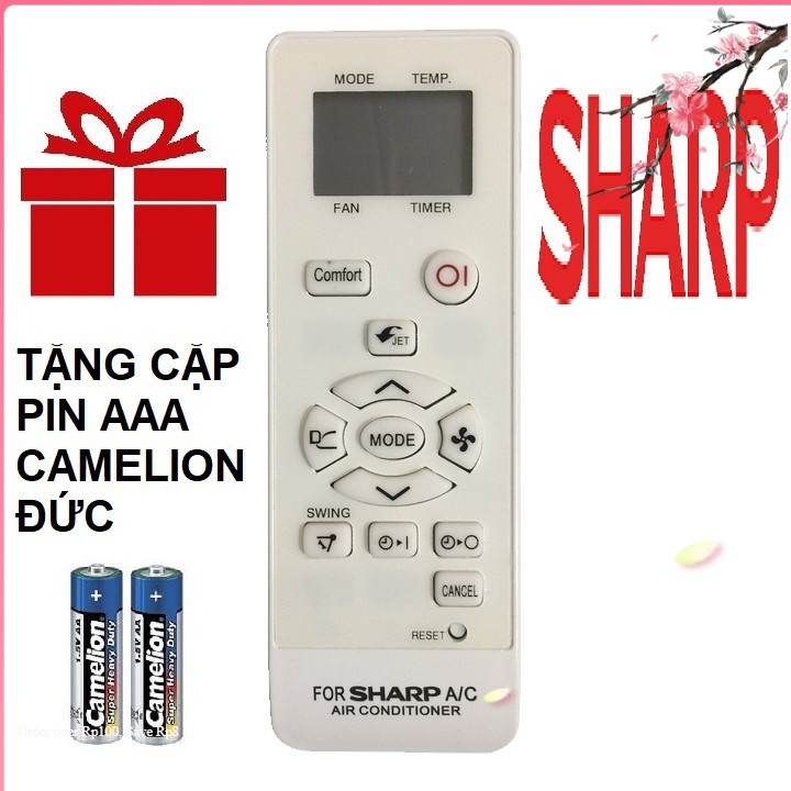 Remote máy lạnh sharp crmc-a907jbez - điều khiển điều hòa sharp