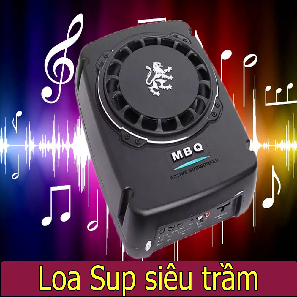 Loa sup oto xe hơi dòng loa sư tử MBQ để gầm ghế