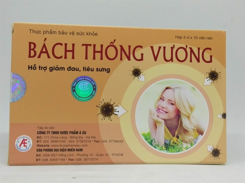 Bách Thống Vương ( Hộp 3 vỉ * 10 viên)