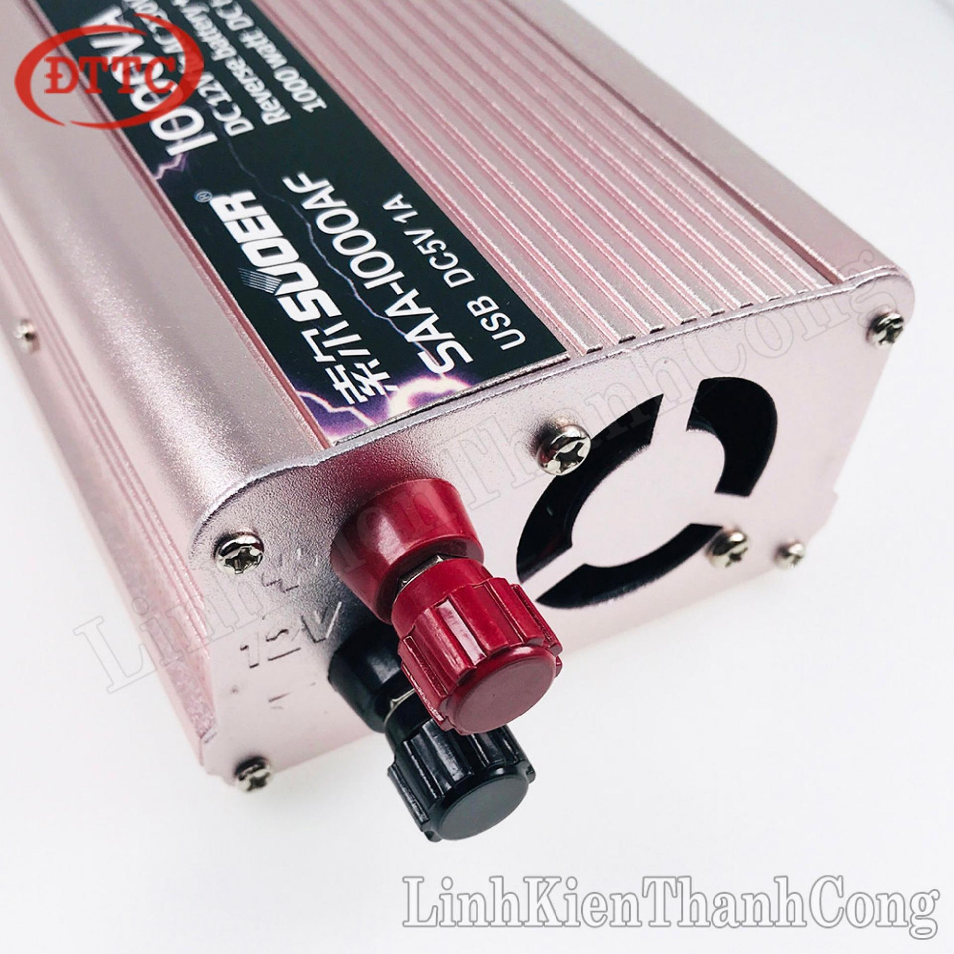 Bộ Kích Điện Inverter SUOER 12V 1000W SAA-1000AF