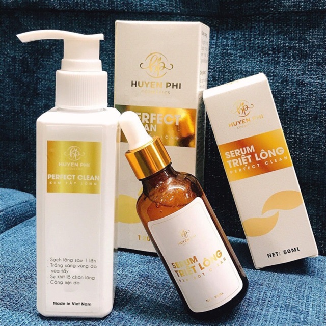 [HCM]Kem Triệt Lông Huyền Phi Cosmetics Tặng Serum triệt lông tận gốc  Triệt lông mu lông nách lông bikini ria mép râu