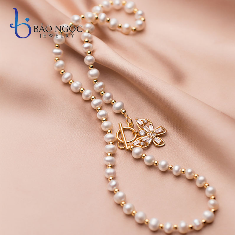 Vòng Chocker Ngọc Trai Nuôi Tự Nhiên