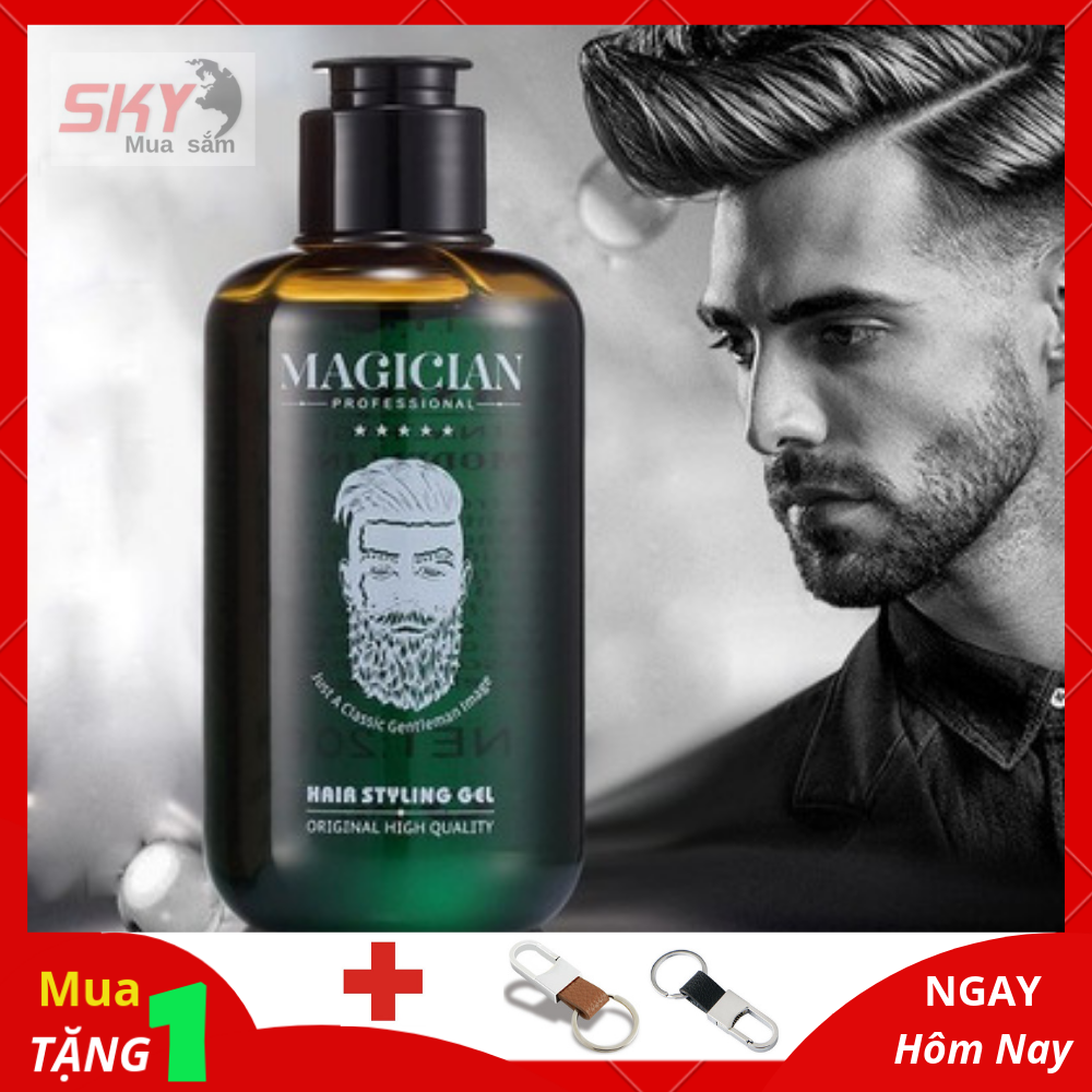 gel vuốt tóc nam cao cấp MAGICIAN Không Kích Ứng Da Đầu