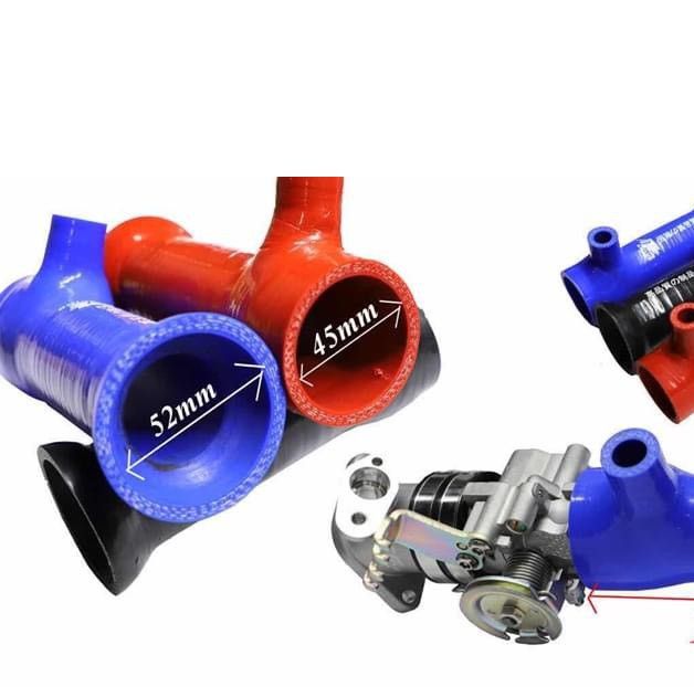 CO GIÓ CAO SU /  ỐNG NỐI  HỌNG Pô e  ATE Racing dành cho các loại xe dòng FI