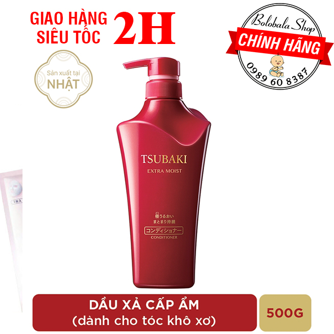Dầu xả cấp ẩm tsubaki 500ml