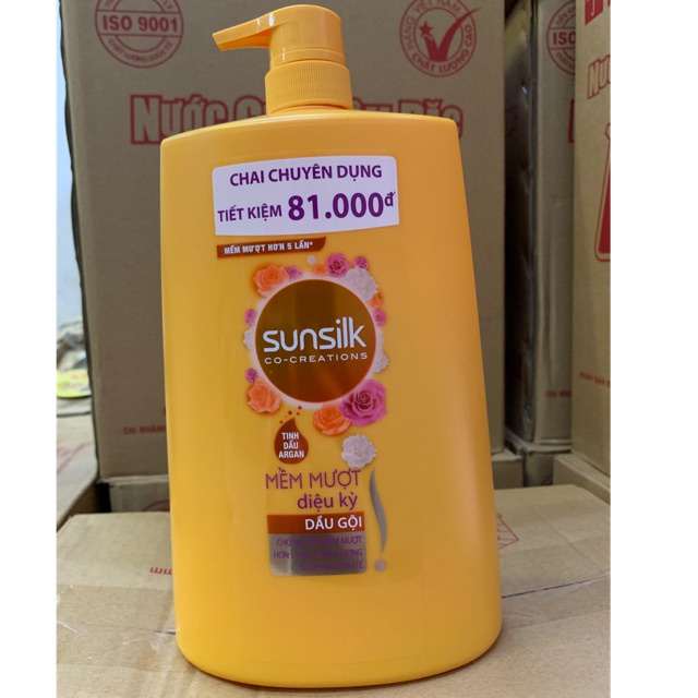 Dầu gội Sunsilk mềm mượt diệu kỳ 1,4kg