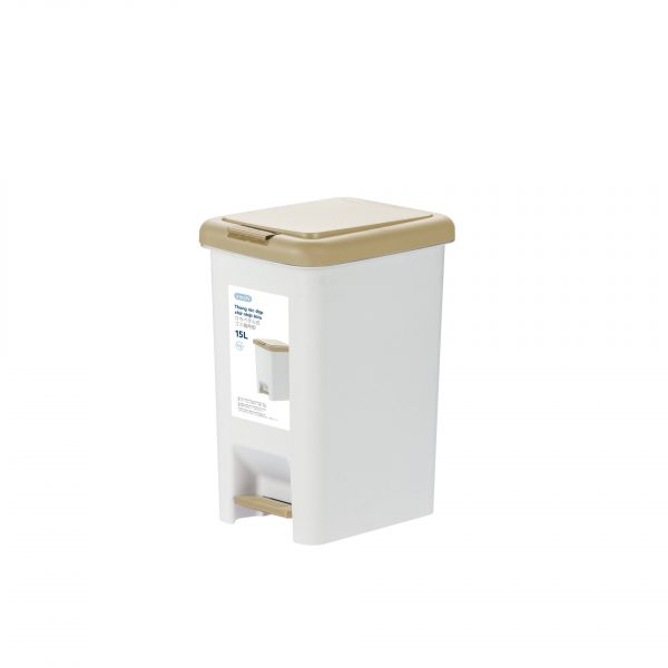 Thùng rác đạp chữ nhật hiro 15l - inochi