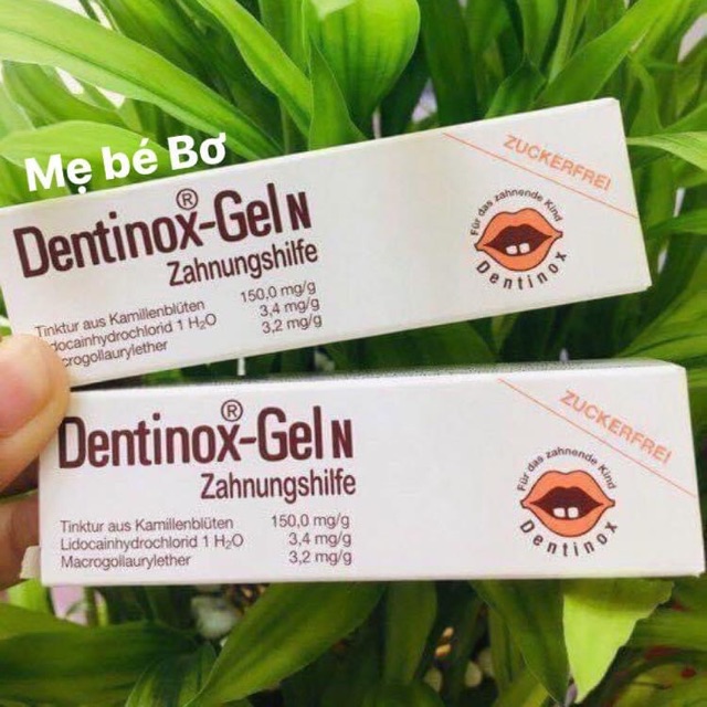 [HCM]Gel bôi nướu lợi Dentinox Đức cho bé mọc răng sản phẩm chất lượng cao đảm bảo an toàn về sức khỏe cho người dùng cam kết hàng giống với mô tả