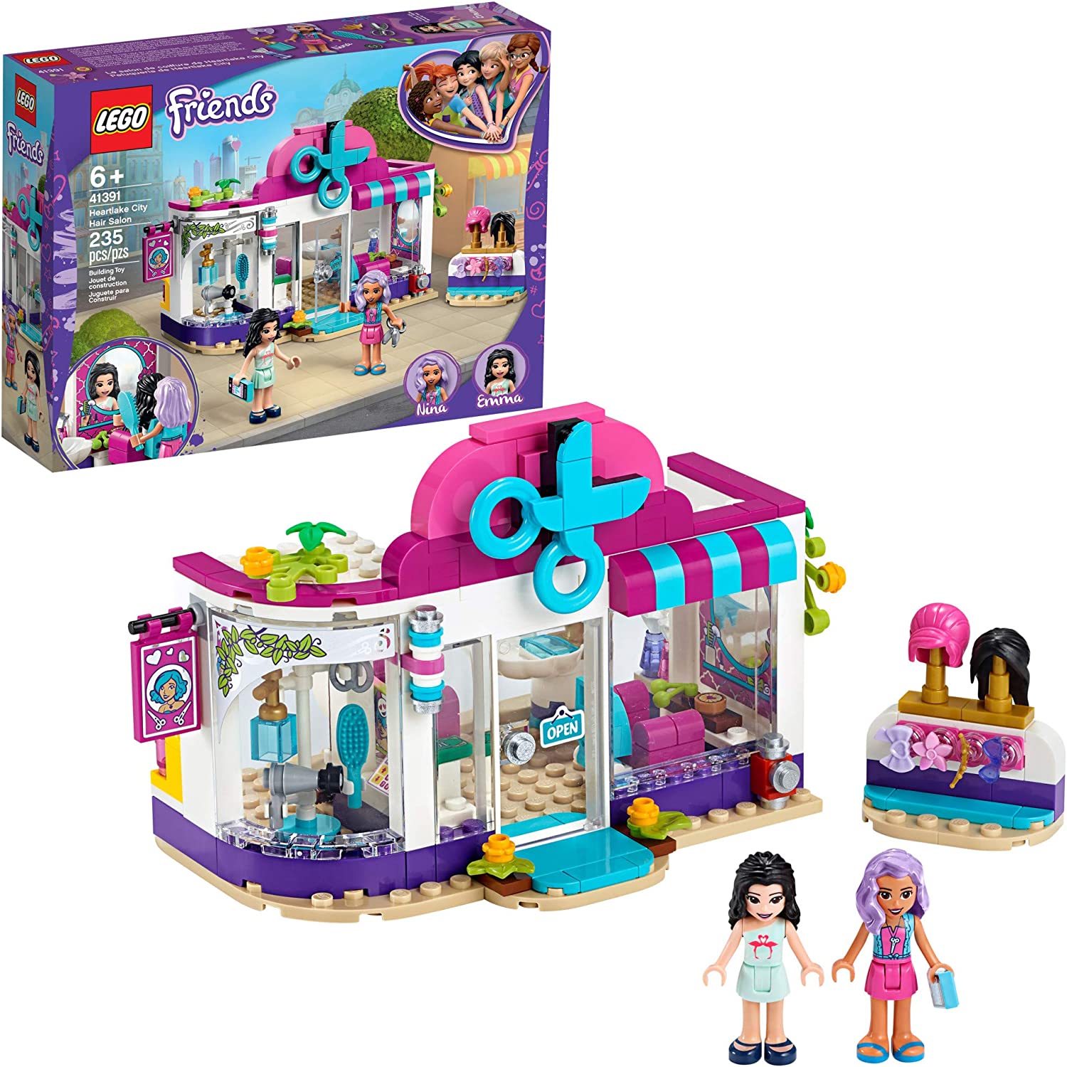 Đồ chơi LEGO FRIENDS - Cửa Tiệm Làm Tóc Heartlake - Mã SP 41391 