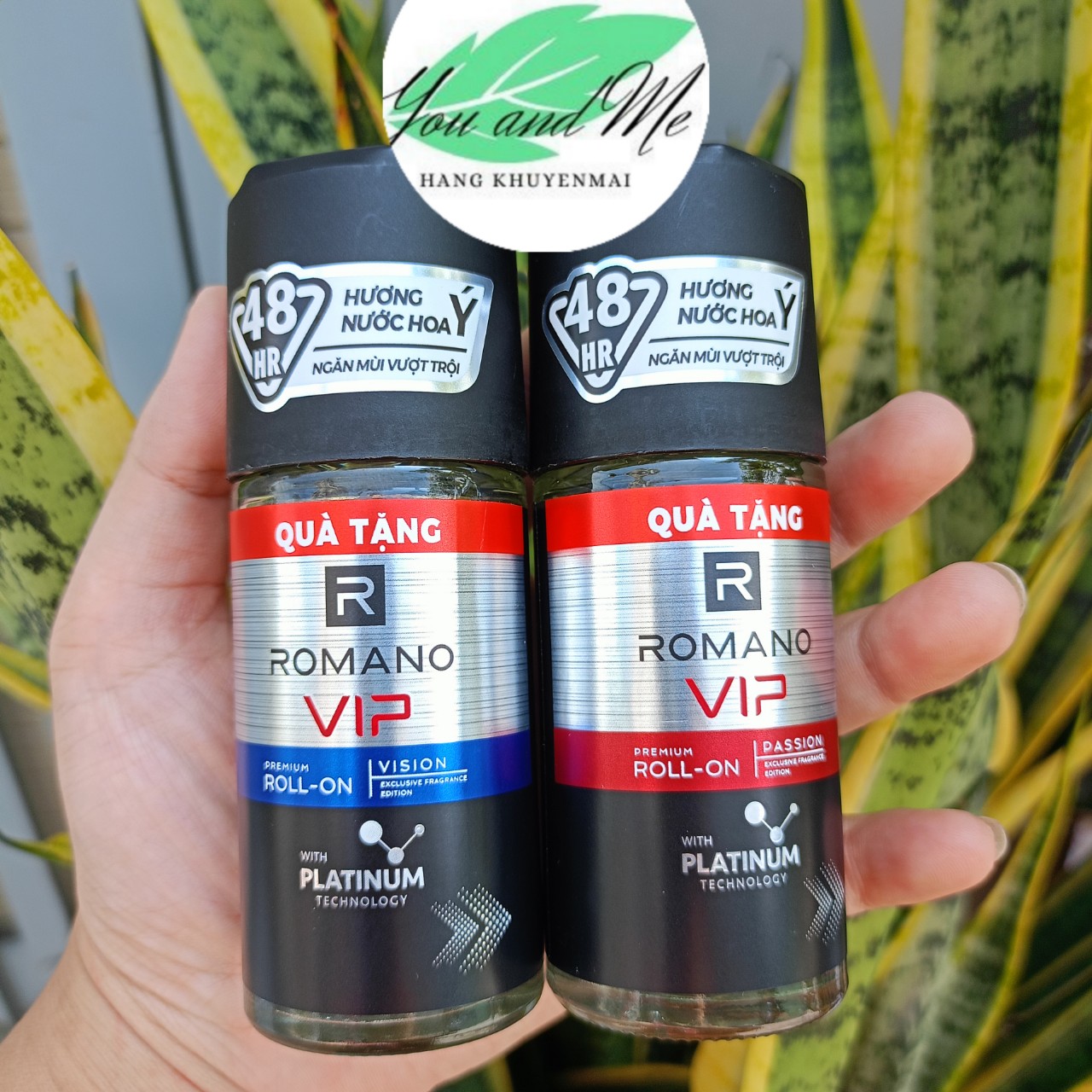 Lăn khử mùi cao cấp Romano Vip Passion/ Vision
