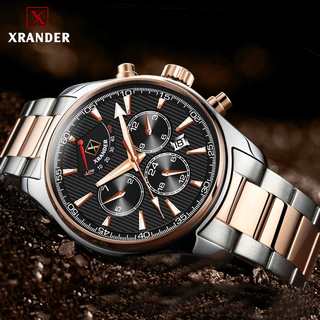 [HCM]Đồng Hồ Nam XRANDER CODER Dây Demi Sang Trọng Chống Nước Tốt - ĐẹpSang trọngĐẳng cấp Bền Giá Sốc Đồng hồ nam chống nước Đồng hồ nam đẹp Đồng hồ nam giá rẻ Đồng hồ nam kính sapphire Đồng hồ Nam Kim Dạ Quang